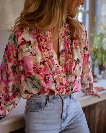 Floral Elvina Blouse