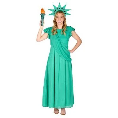 Orion Costumes Women's Statue of Liberty Costume — alternative to Chappell Roan's look