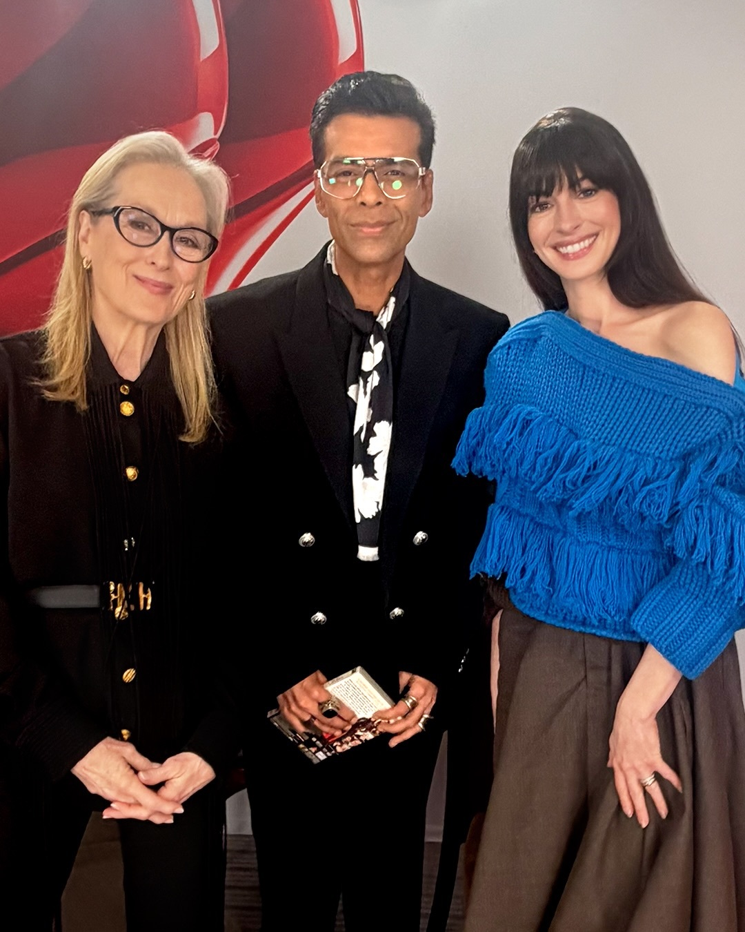 Annes Cerulean Sacai Fransen-Pullover (der Wink an den Original-Film)