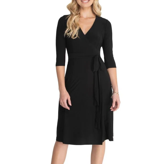 Kiyonna Women's Essential Wrap Dress