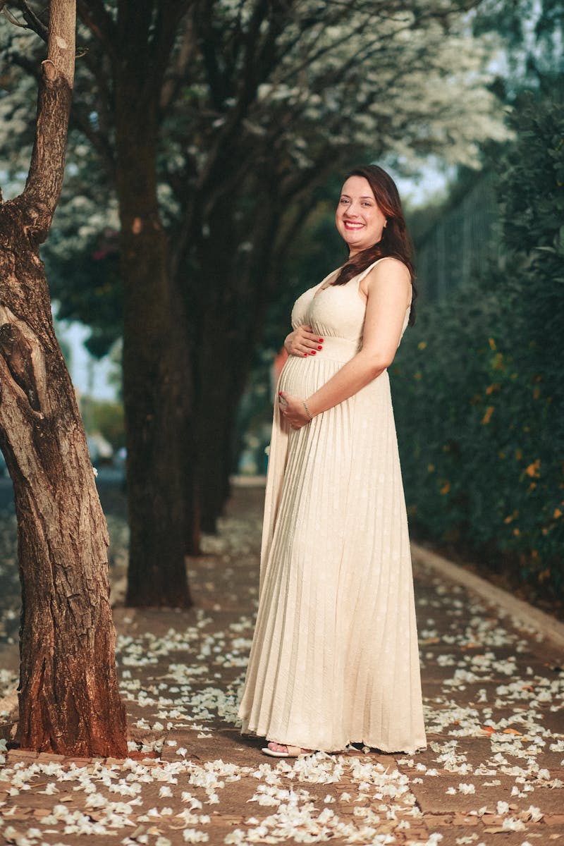 Vestido para invitada embarazada