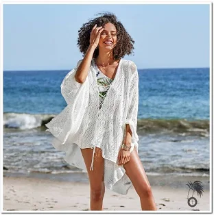 Robe de plage crochet