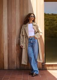 The Elizabeth Trench Coat | Classic Cotton Twill Trench ...