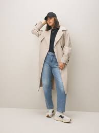 Buy Sand Shower Resistant Trench Coat from Next USA