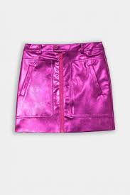 MINI FALDA FUCSIA GLOSS - LOLINA